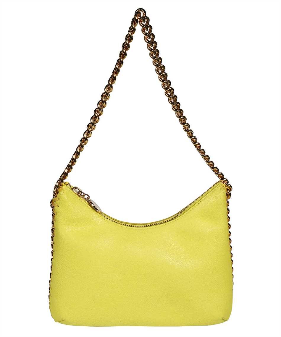 Stella McCartney 7B0001 W70008 FALABELLA ZIP MINI SHOULDER Borsa Giallo