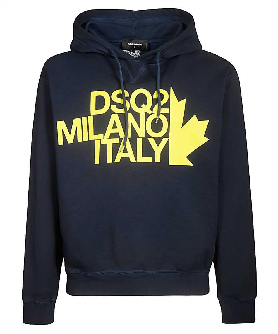 dsquared hoodie blue