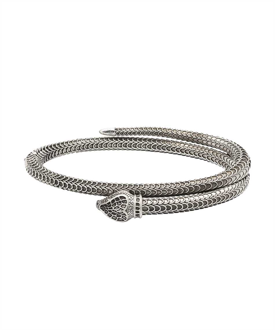 Gucci Jewelry Silver JWL YBA5772830010 SNAKE MOTIF Bracelet 1