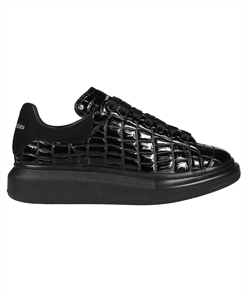 black croc sneakers