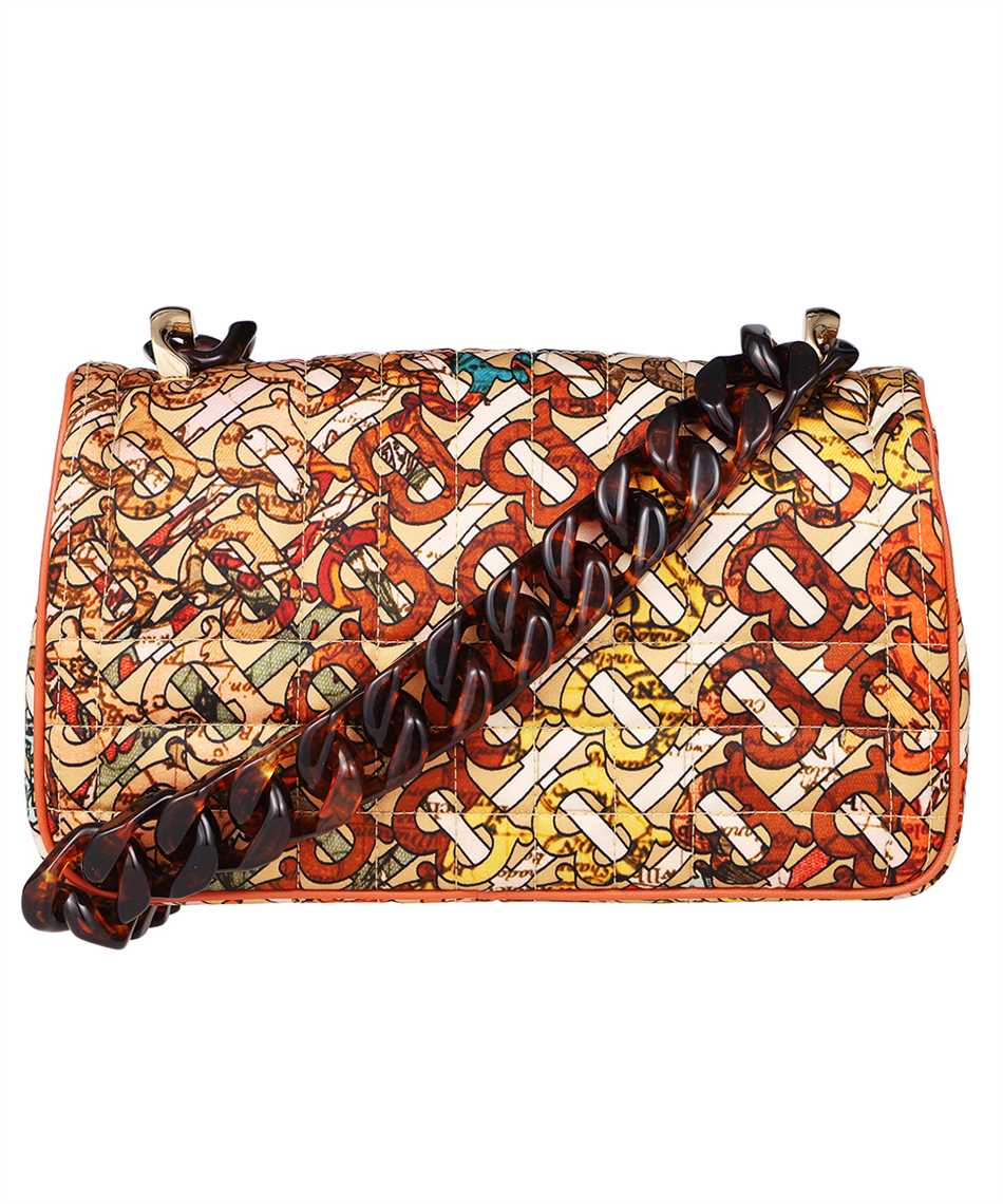 Burberry 8055936 QUILTED MONOGRAM MAP PRINT SMALL LOLA Bag Multicolor