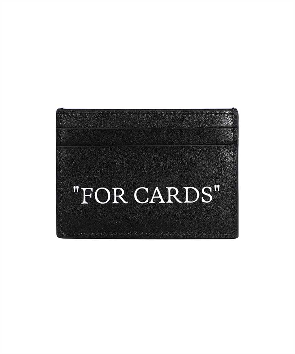 Off-White OMND067C99LEA001 QUOTE Porta carte di credito 2