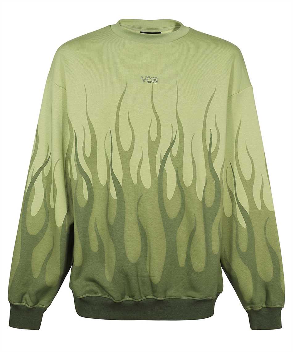 Vision Of Super VS00518 DOUBLE FLAMES Sweatshirt 1