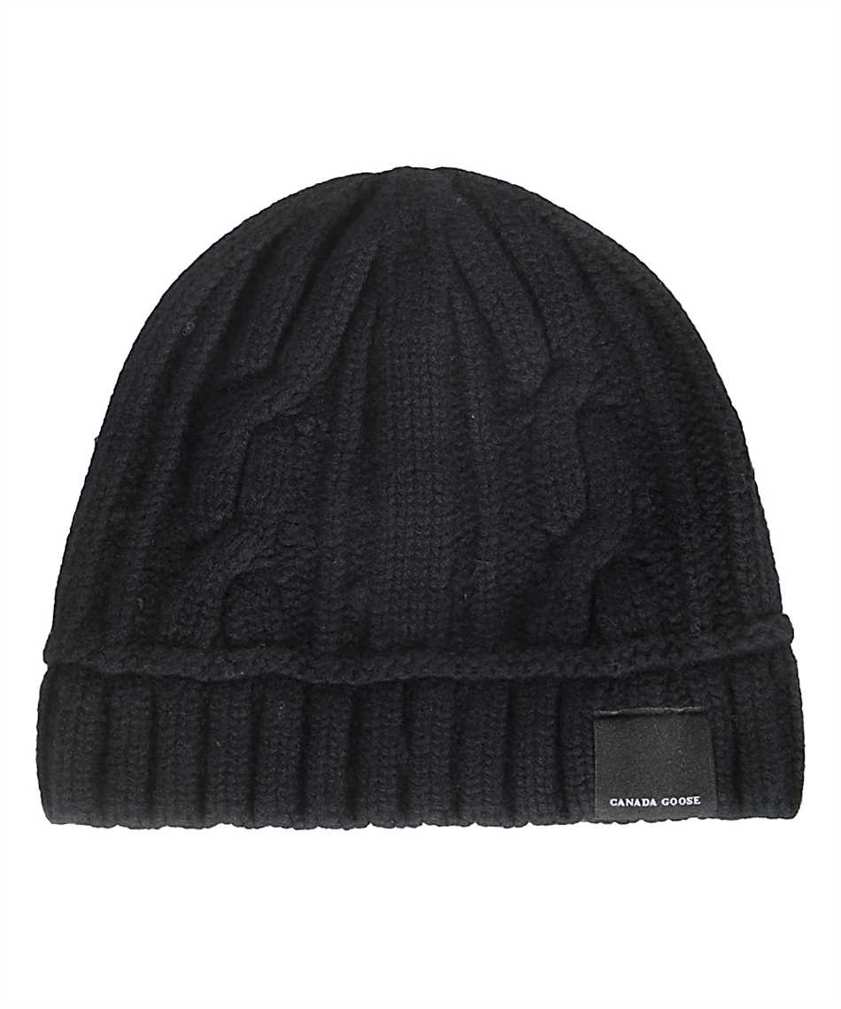 canada goose beanie black