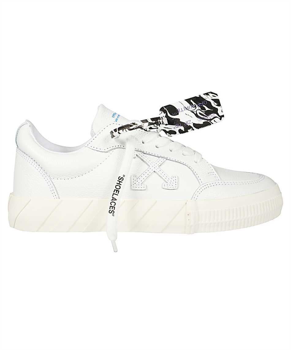 Vulcanized Sneakers in White - Off White