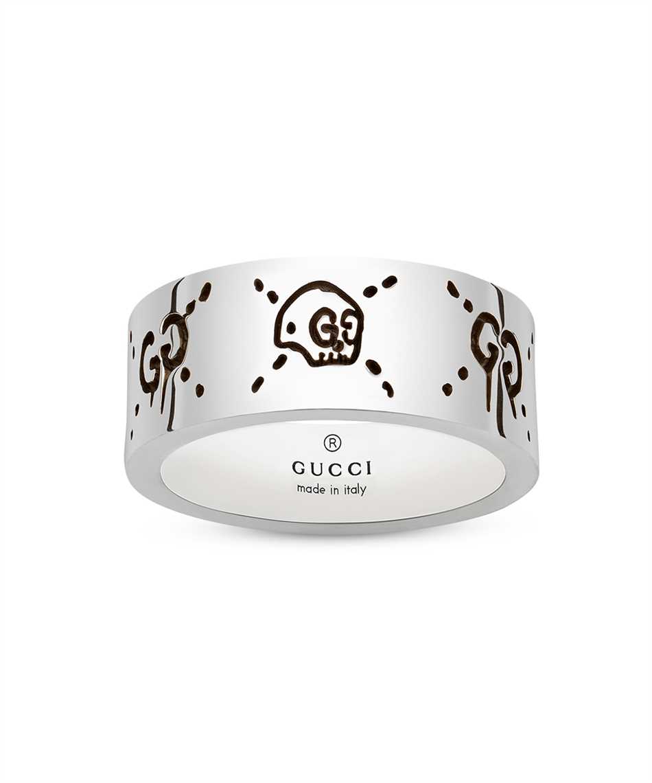 Gucci Jewelry Silver JWL YBC4553180010 GHOST 9MM Ring 1