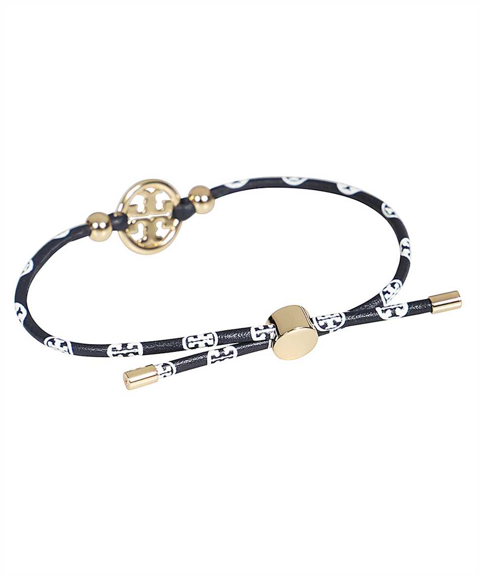 Tory Burch Miller Slider Bracelet Black/Gold