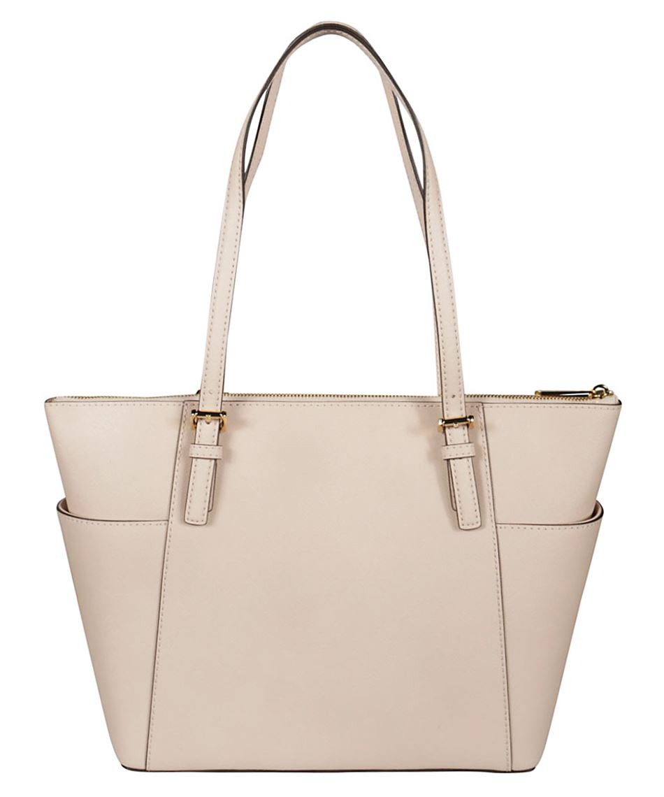small brown leather tote bag