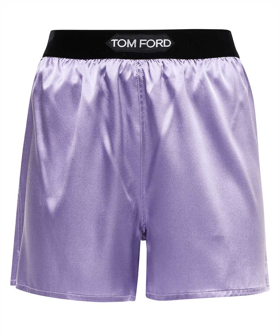 Tom Ford SH0021 FAX881 STRETCH SILK SATIN Shorts 1