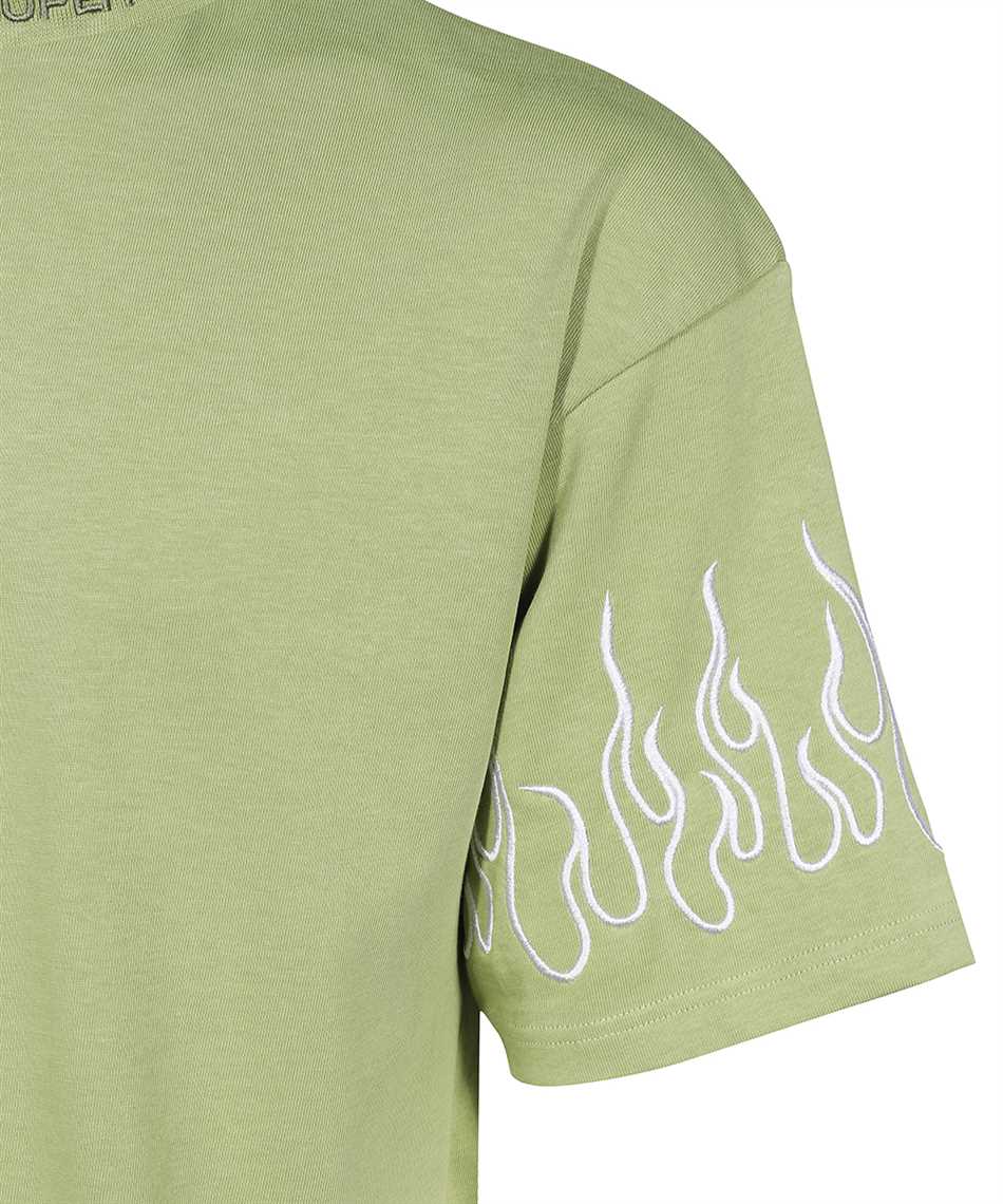 Vision Of Super VS00589 EMBROIDERY FLAME T-Shirt 3