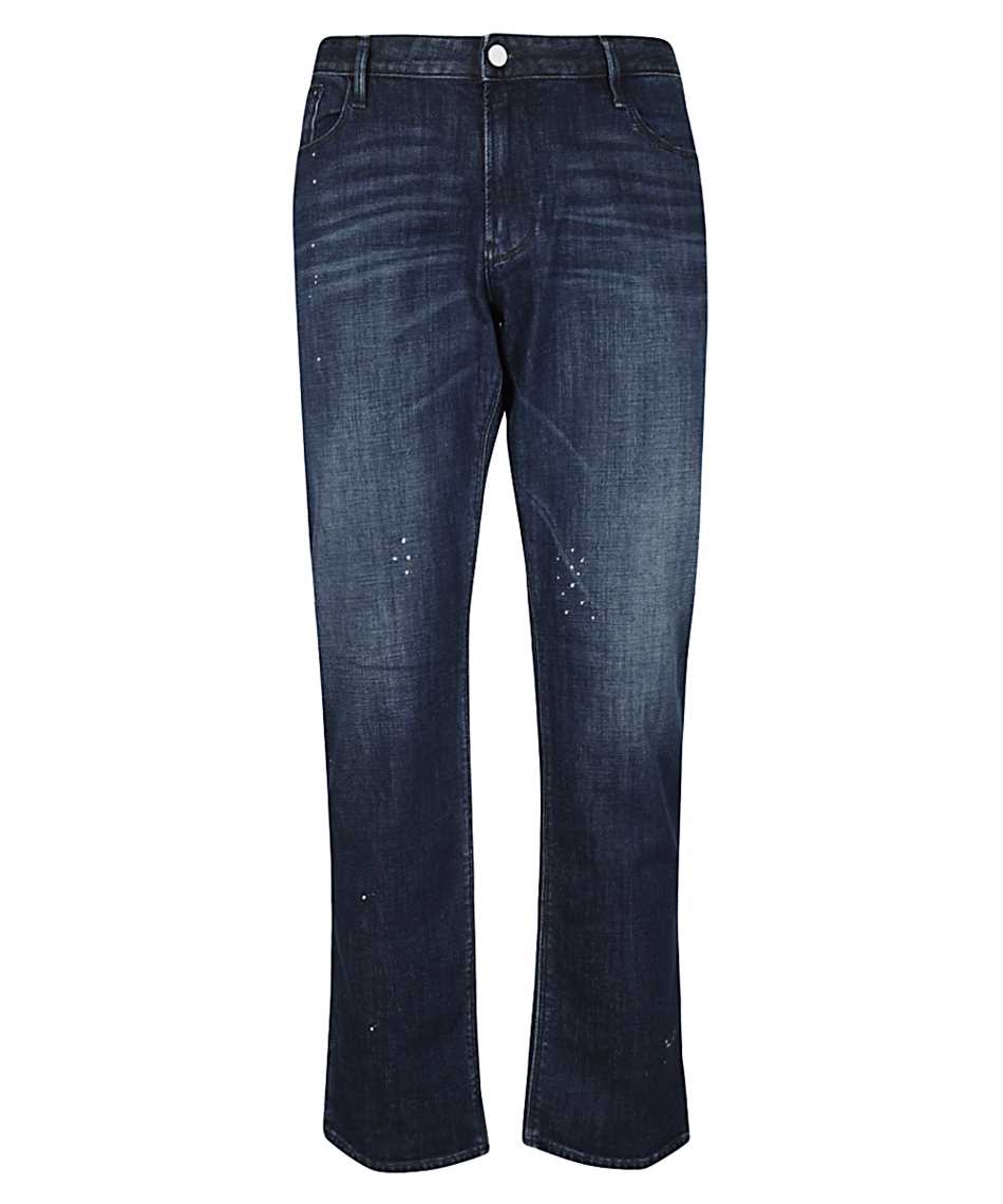 Emporio Armani 3H1J06 1D9SZ FLUORESCENT SPOTS Jeans Blue