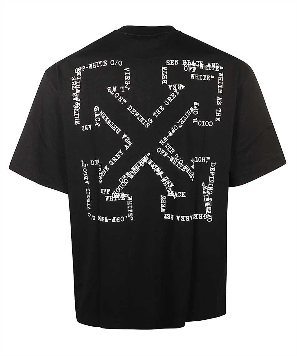 Off-White OMAA120S26JER00K TYPE MACHINE ARROW S/S SKATE T-shirt 2