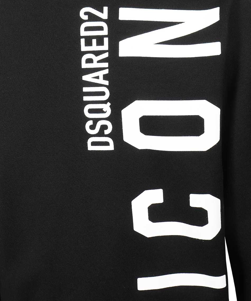 Dsquared2 S79GU0066 S25516 BE ICON Sweatshirt Black