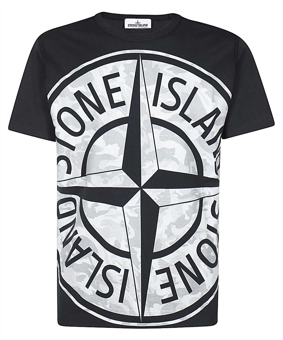 blue stone island t shirt