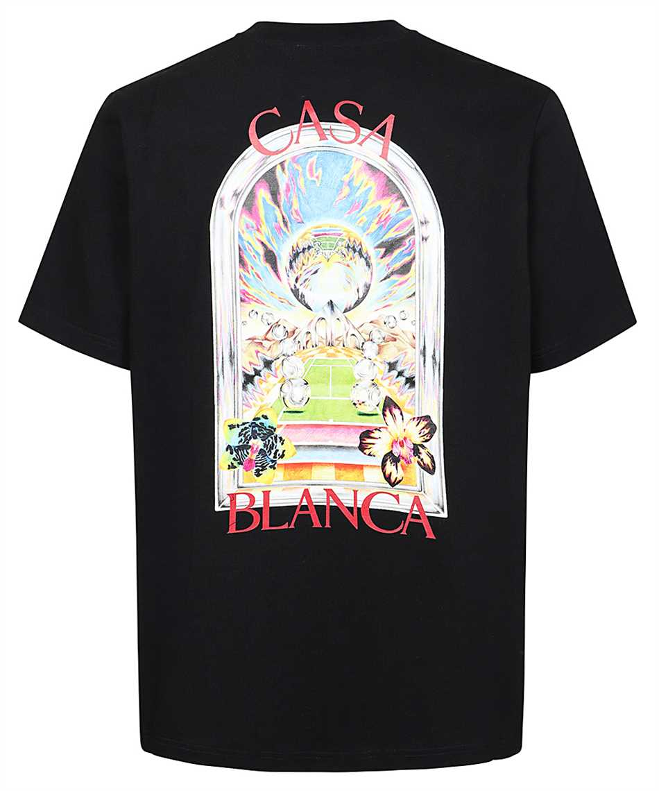 Casablanca M SS26 JTS 001 09 TENNIS LANDSCAPE CLASSIC T-shirt 2