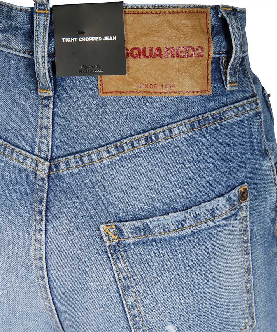 dsquared cropped jeans