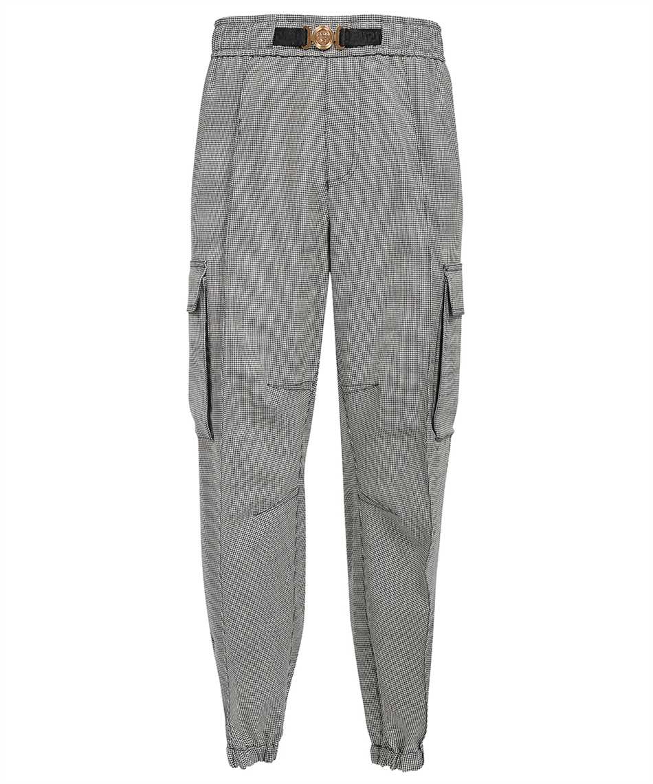 Versace 1006029 1A04124 MEDUSA CHECKED CARGO Trousers 1