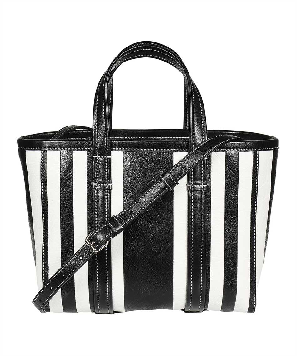 Balenciaga 671404 1VGAN BARBES S EAST-WEST SHOPPER Bag Black