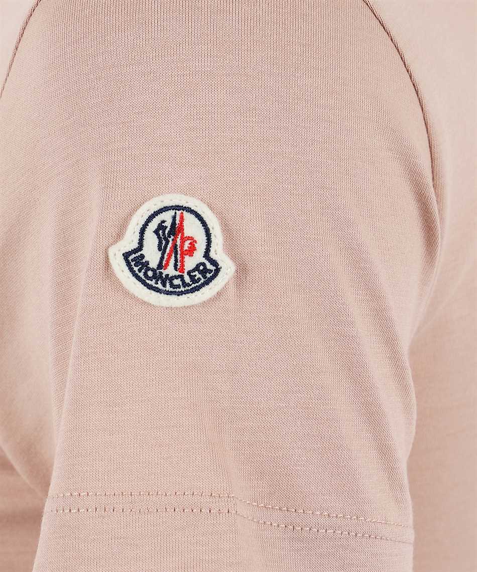 pink moncler t shirt
