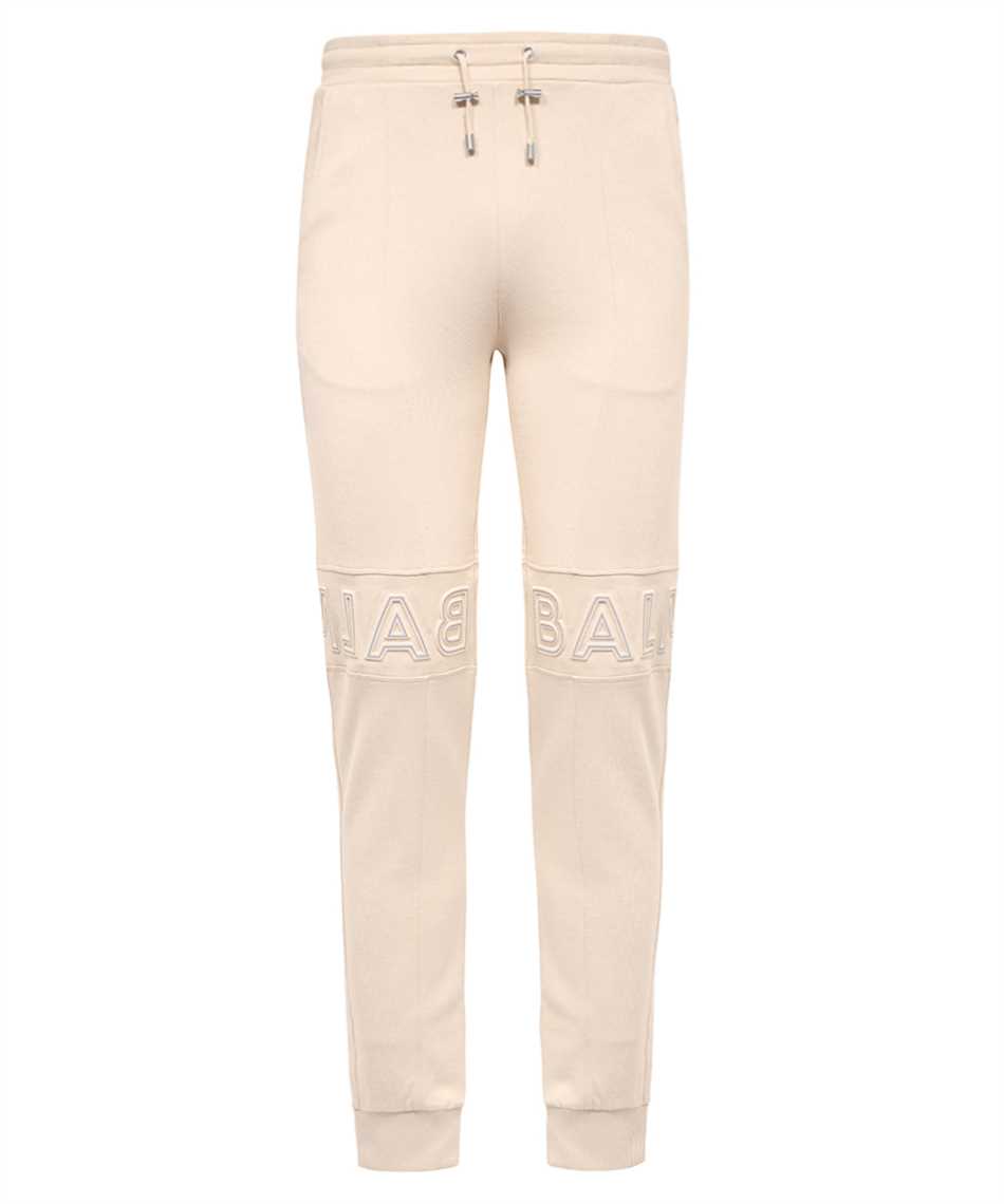 Balmain Monogram Joggers Pants, Khaki