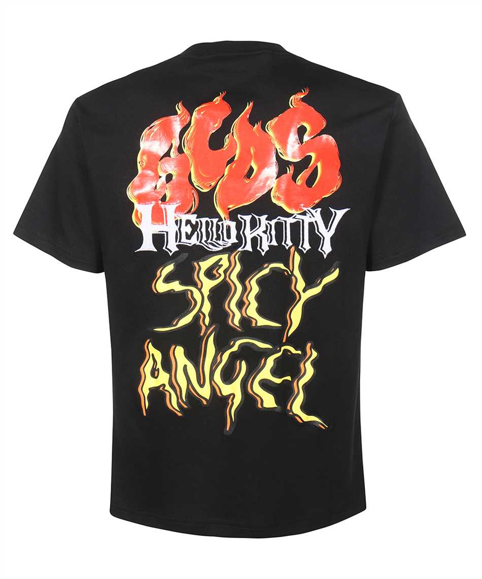 GCDS HK22M130637 HELLO KITTY SPICY ANGEL REGULAR T-shirt 2