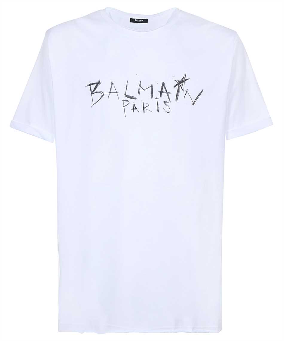 Balmain YH1EG016GB81 WRITTEN BALMAIN T-Shirt 1