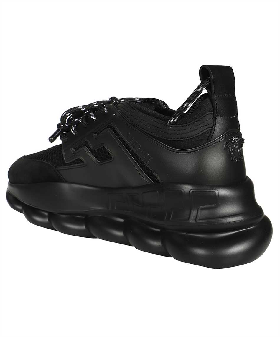 Versace: Black Chain Reaction Sneakers