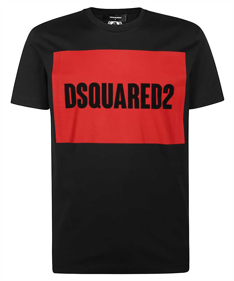 dsquared box logo t shirt