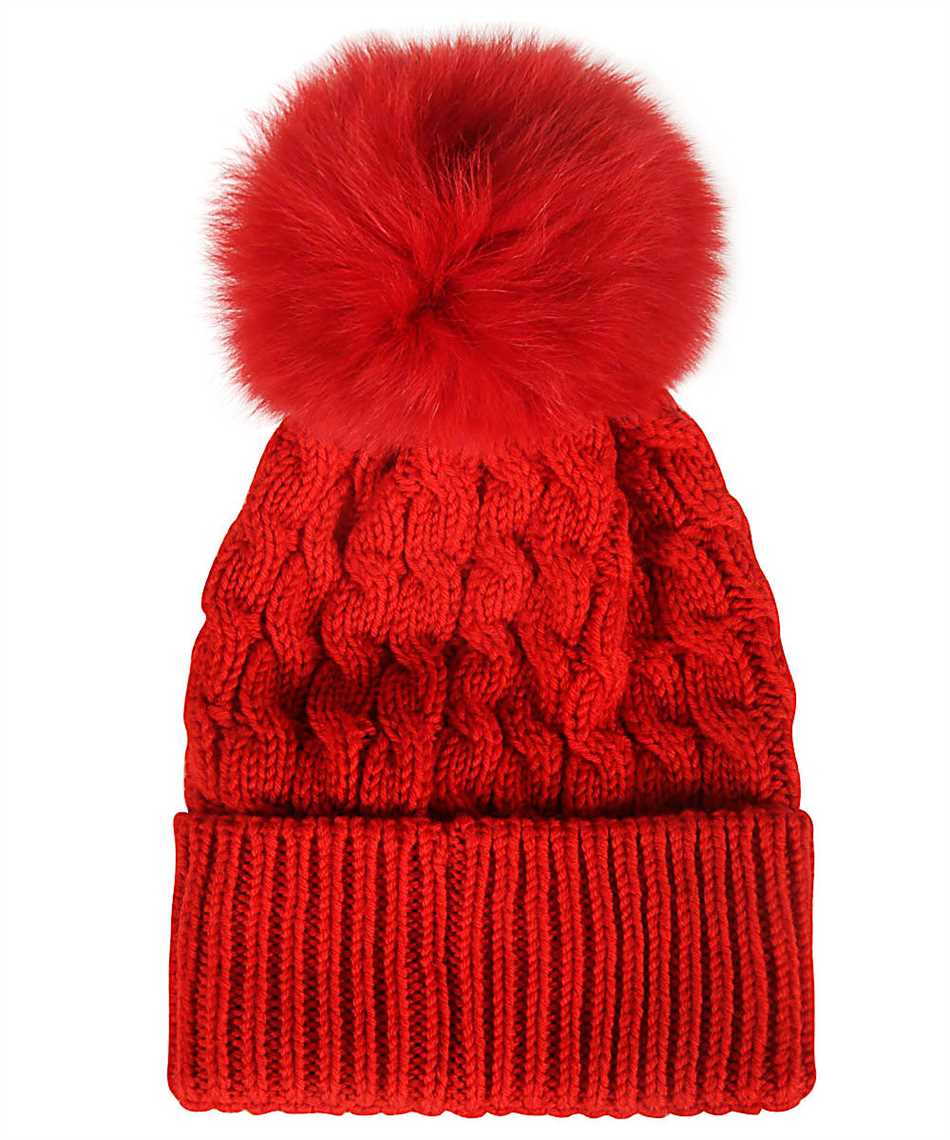moncler red beanie