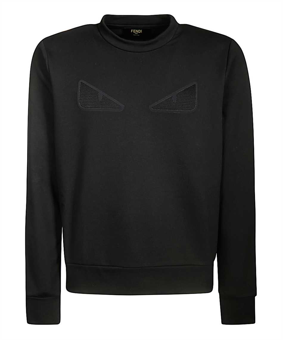 Fendi FAF535 A8JQ Sweatshirt Black - Black