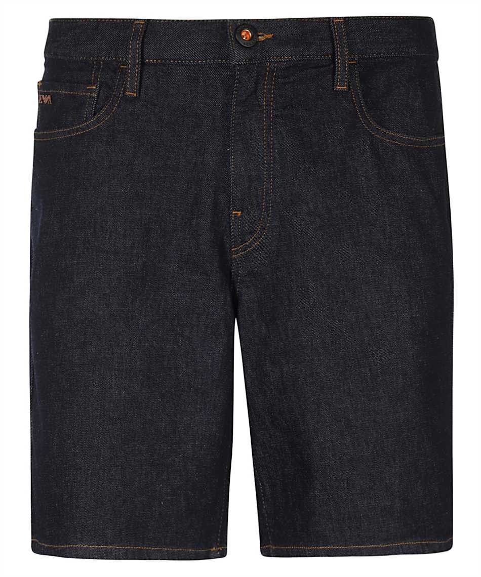 regular fit denim shorts