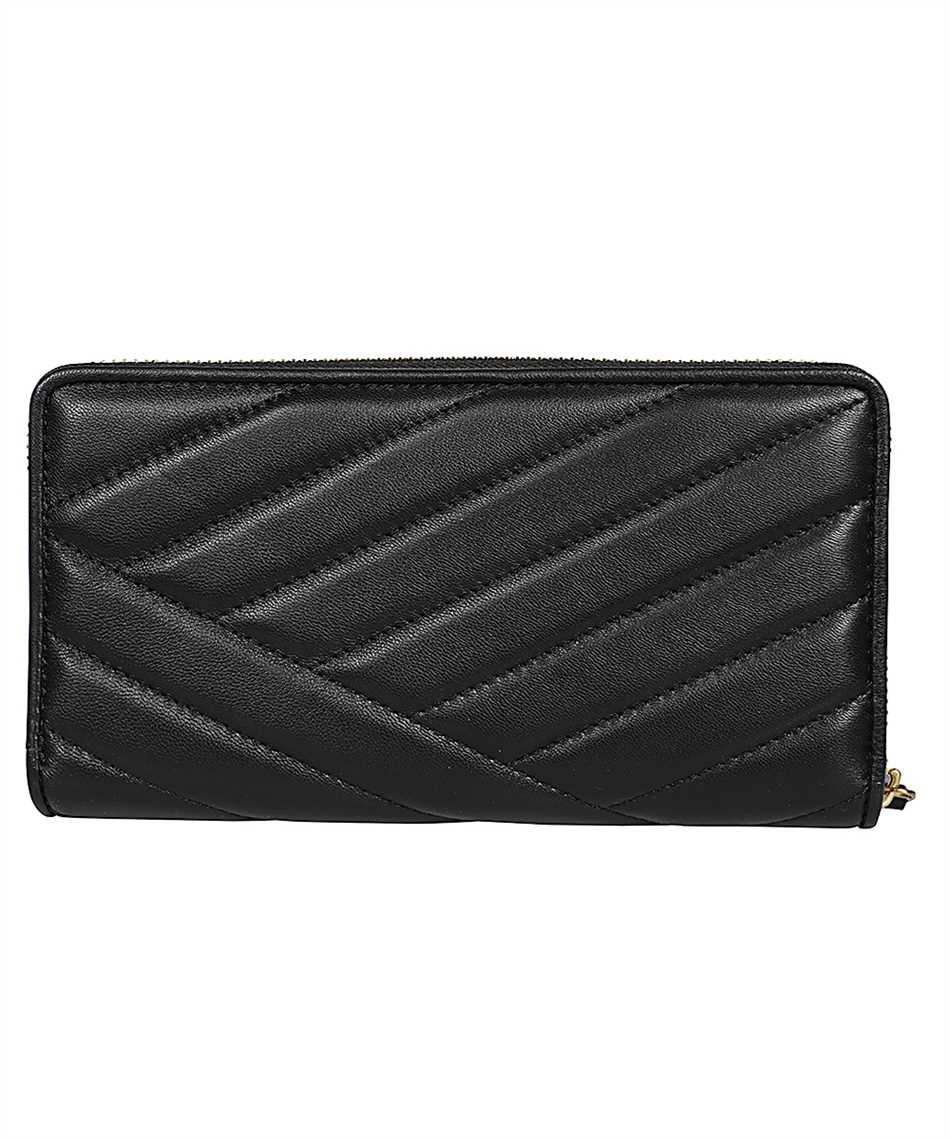 Tory Burch Kira Chevron-Quilt Zip Continental Wallet