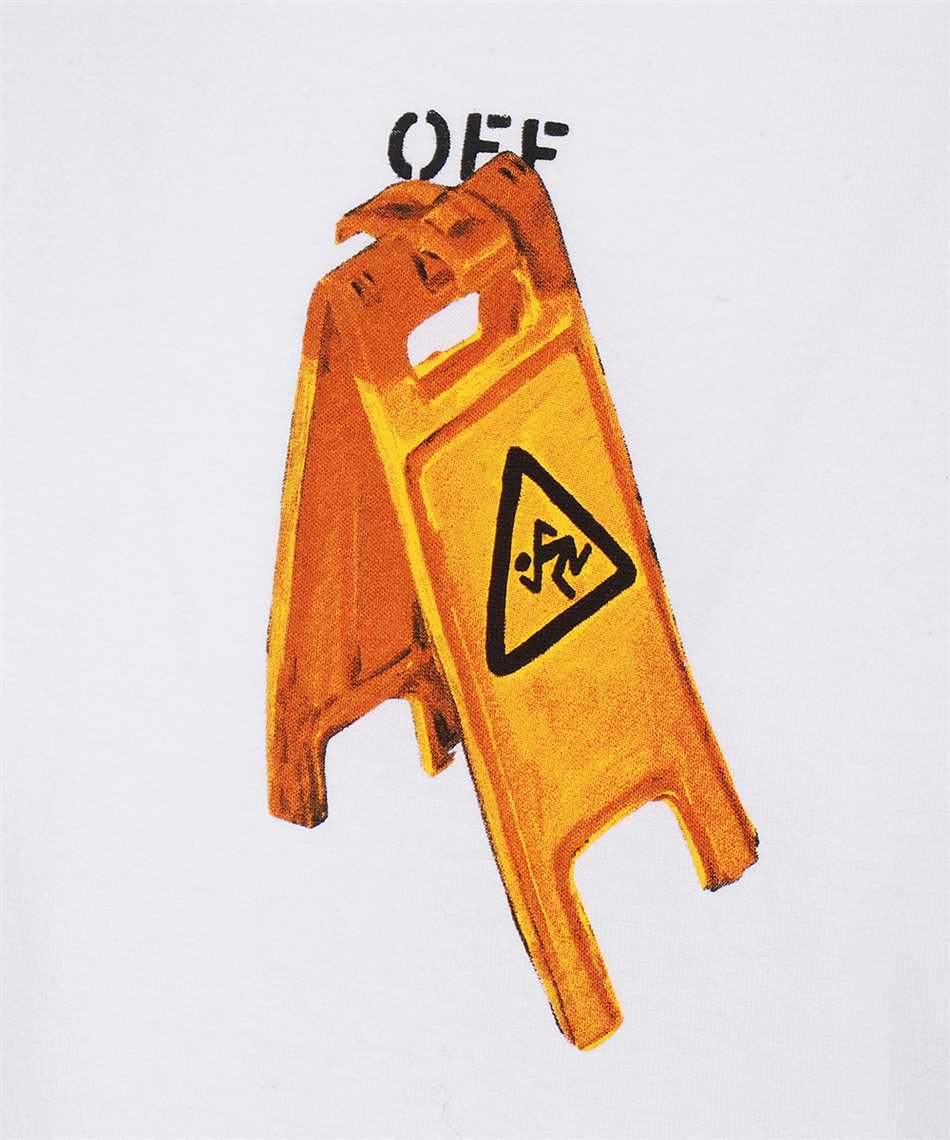 off white pascal skeleton tee