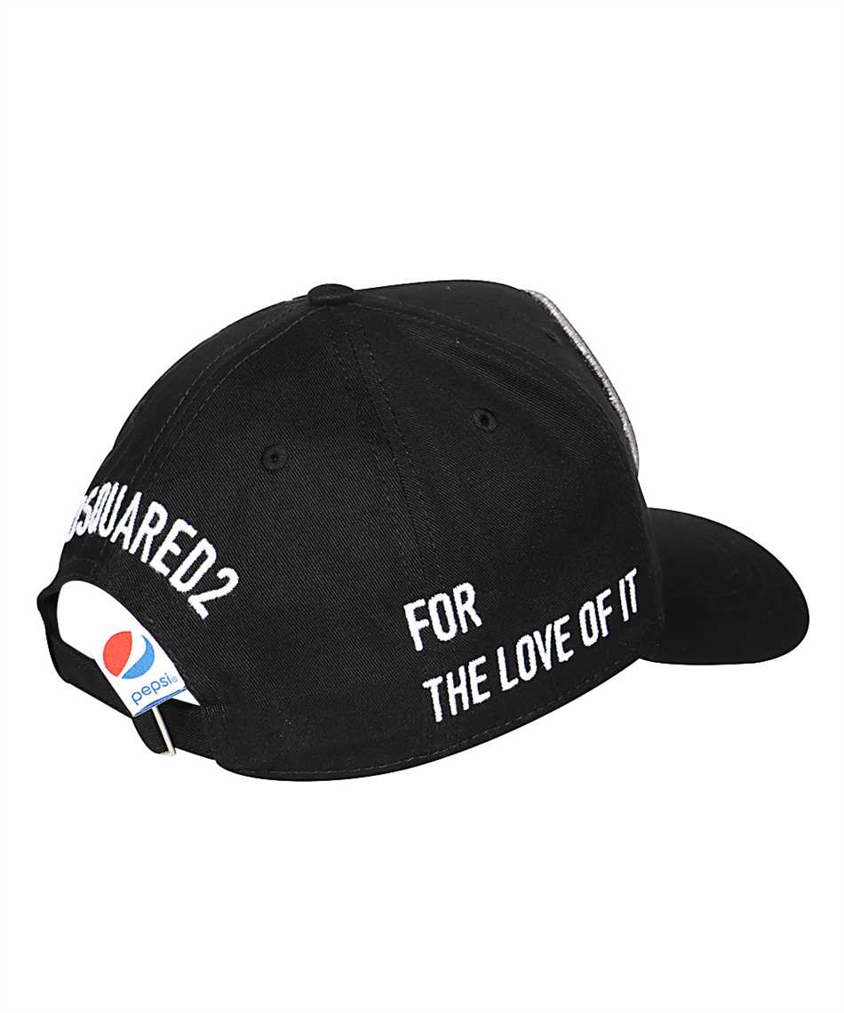 帽子 20ss DSQUARED2 PEPSI CAP Dsquared2 Men's X Pepsi Maple Leaf Baseball Cap In Black