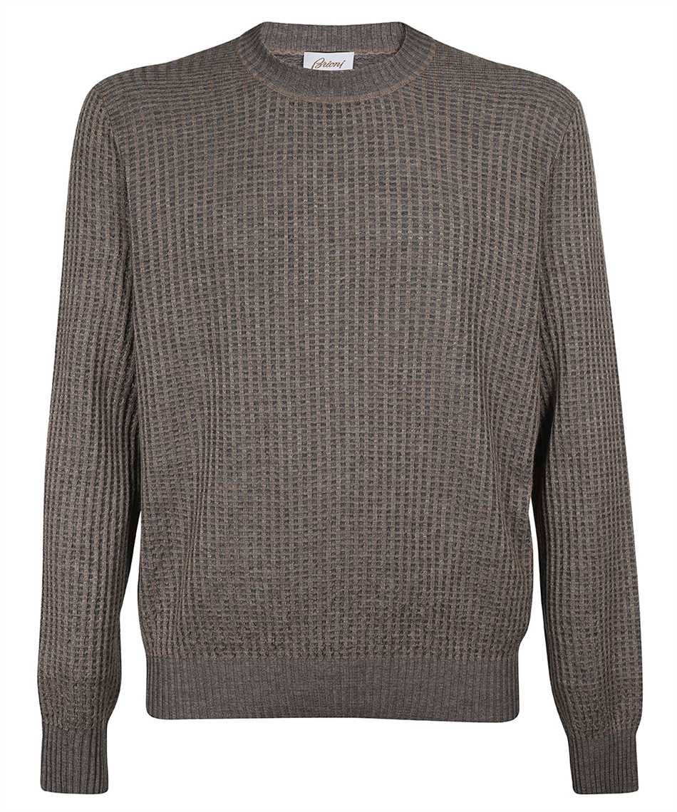 Brioni UMQ90L O1K12 Knit Beige