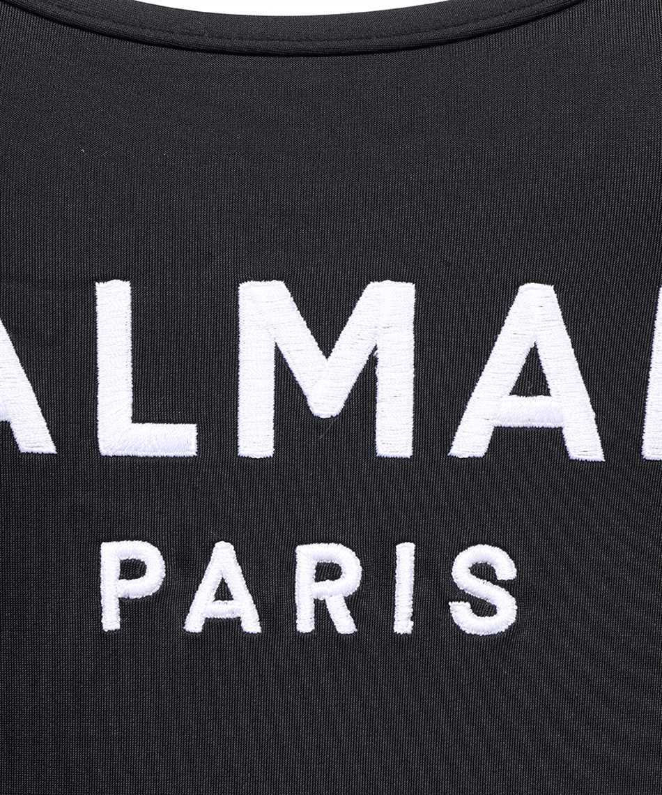 Balmain BKBG71780 EMBROIDERED-LOGO SCOOP-BACK Costume da bagno 3