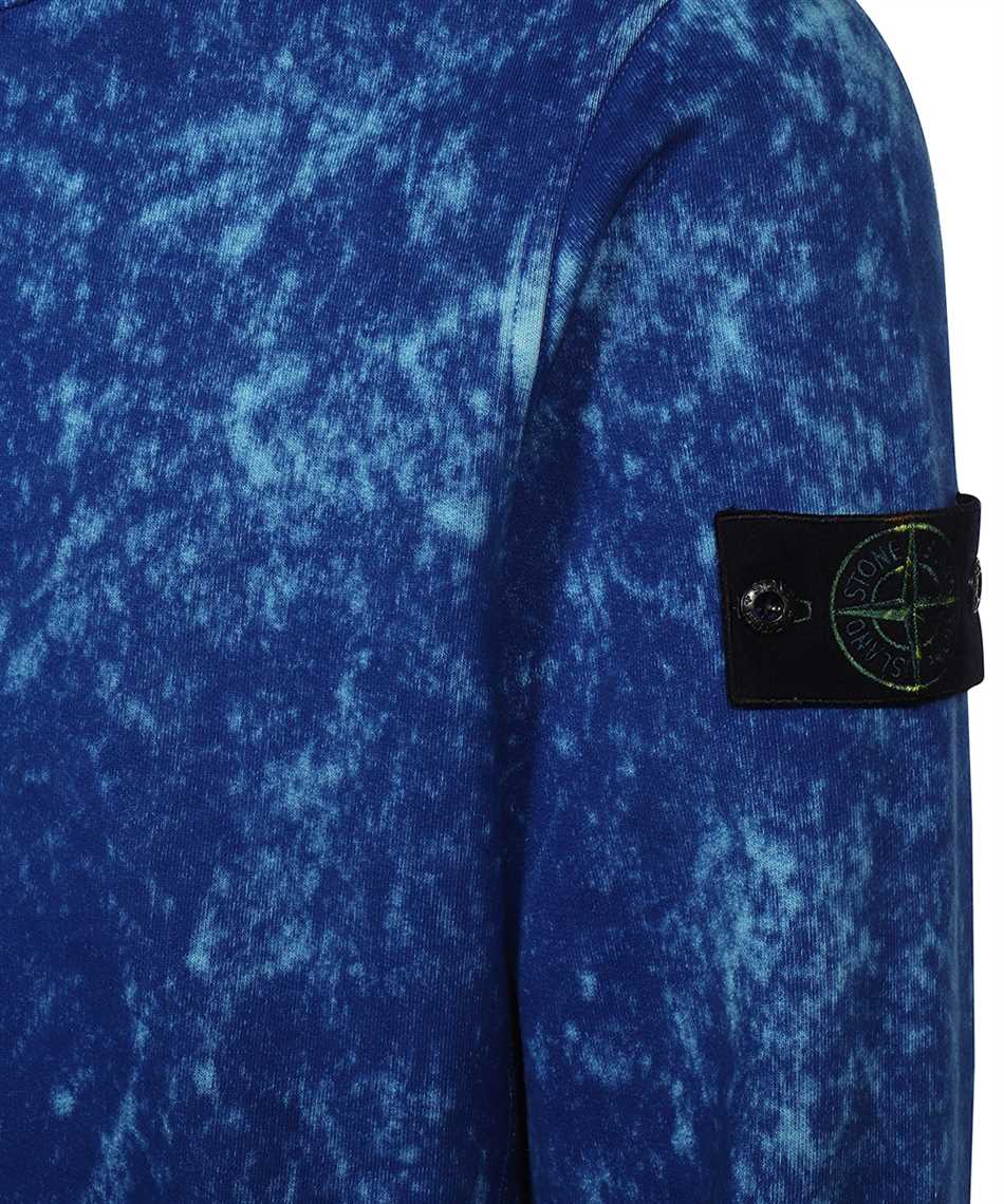 Stone Island 61538 COTTON FLEECE + OFF-DYE OVD TREATMENT Sweatshirt 3