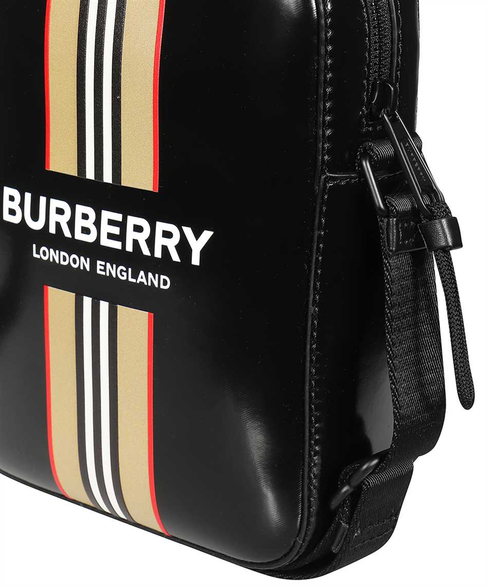 Burberry 8030016 ICON STRIPE Bag Black