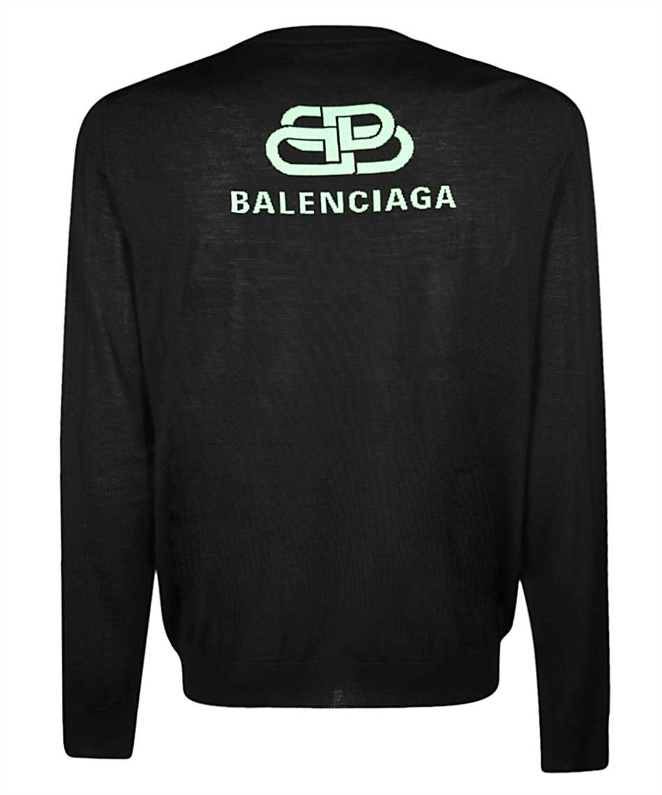 Balenciaga 583117 T1439 CREWNECK Maglia Nero