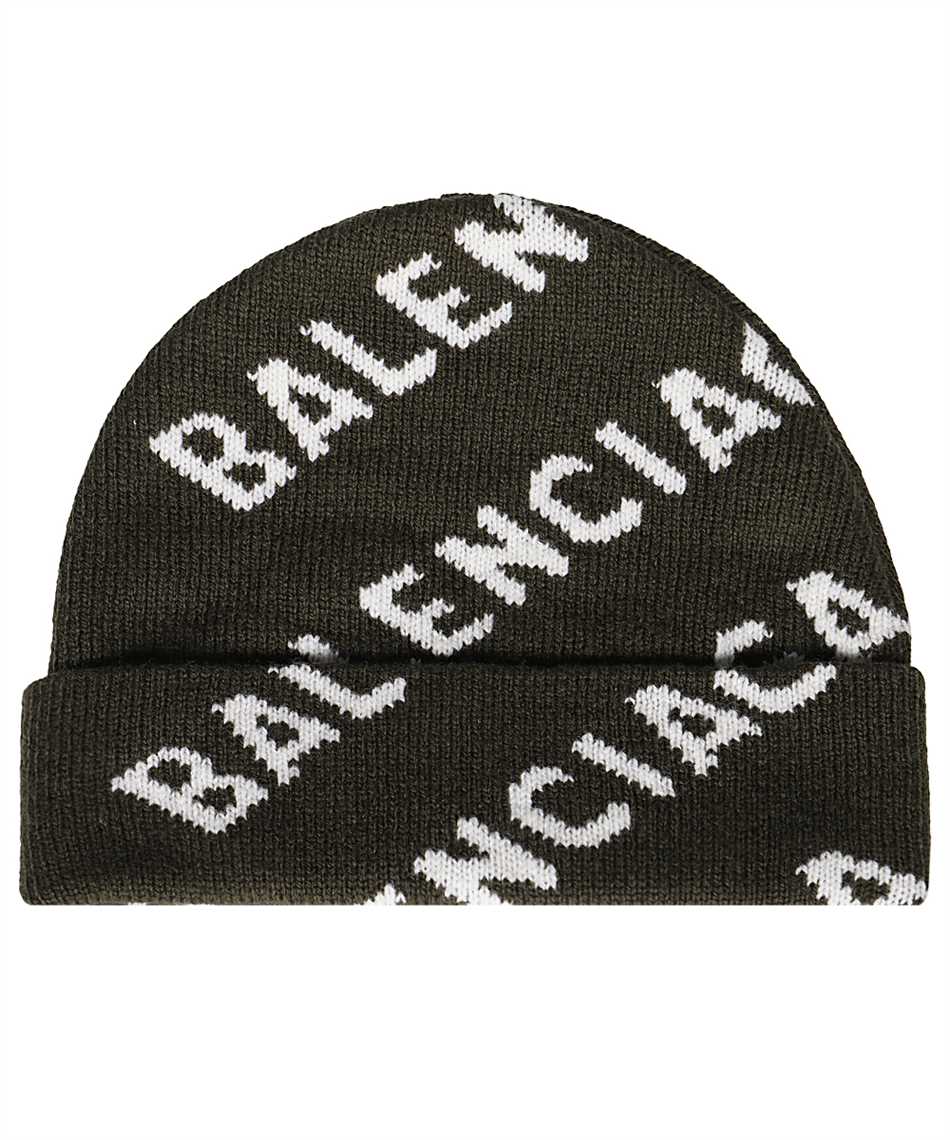 green balenciaga beanie