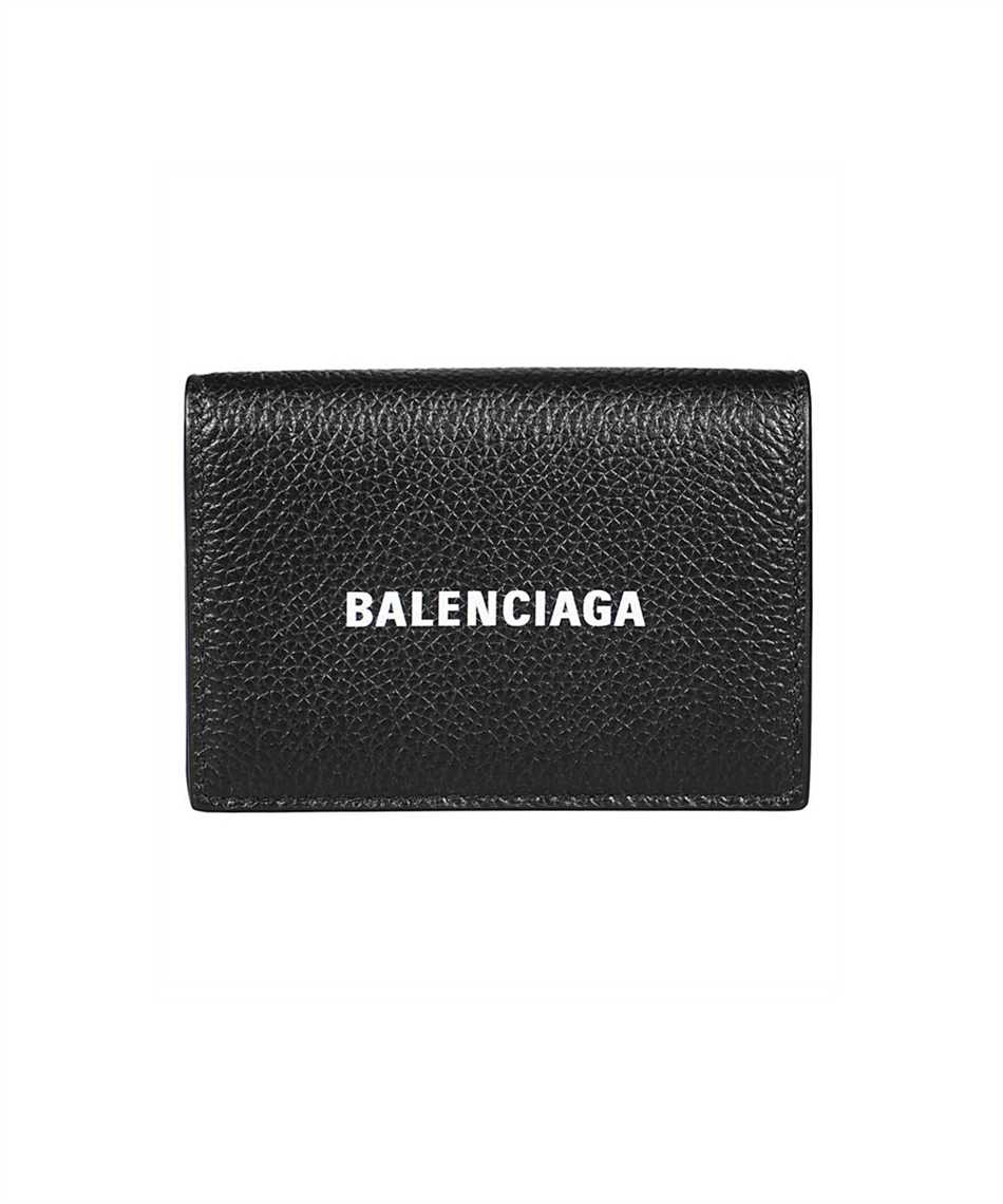 Balenciaga Everyday Cash Crossbody Bag Printed Leather Mini Black 9674315