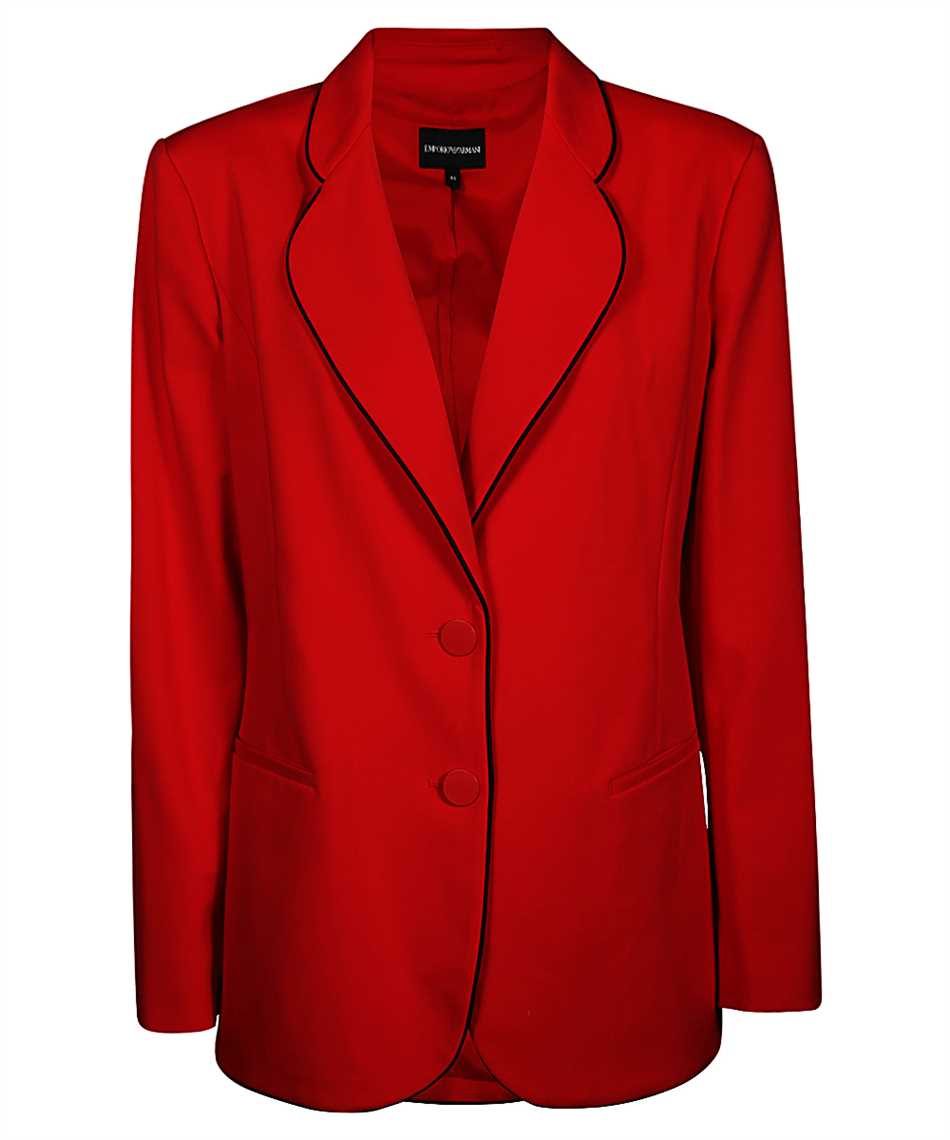 red ea7 coat