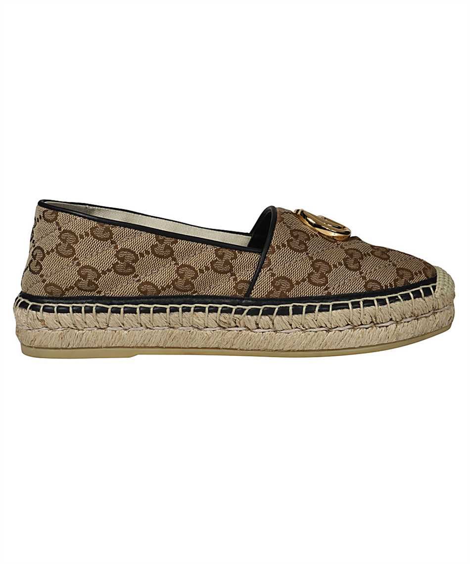 gucci matelasse canvas espadrille