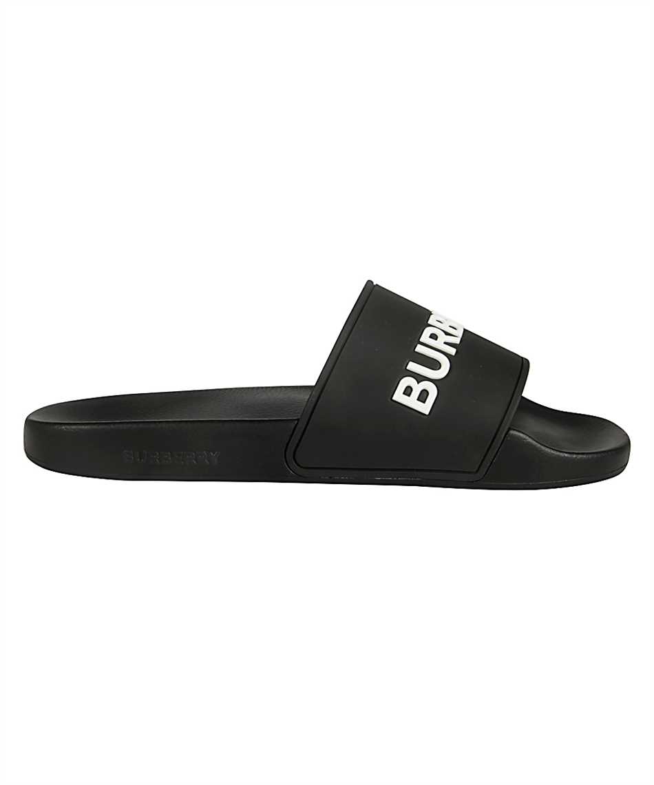 burberry slides black