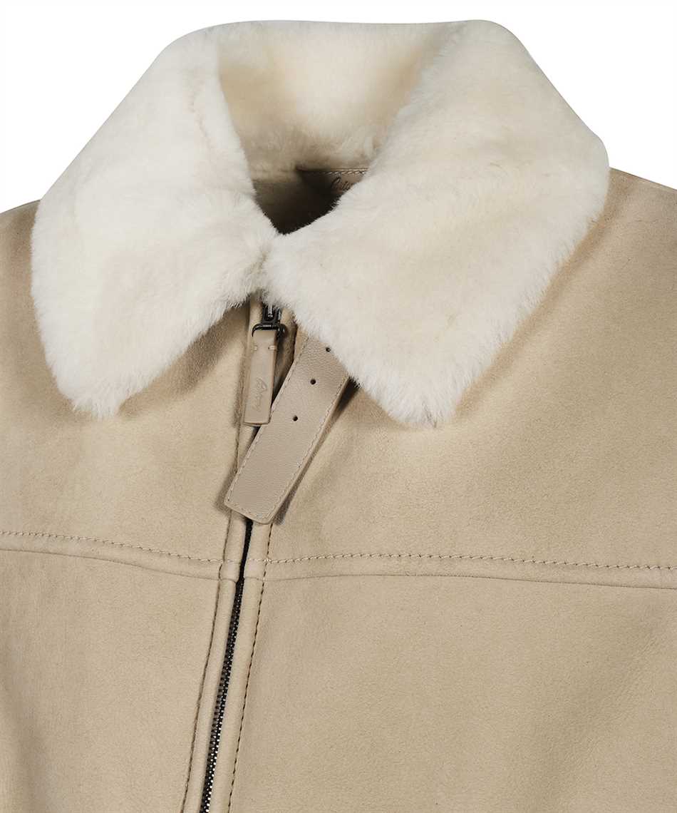 brioni shearling jacket