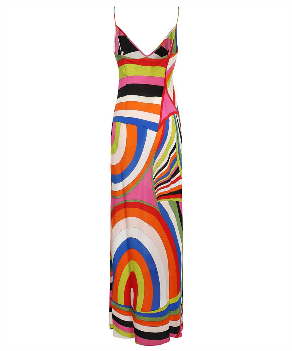 Emilio Pucci 3ERI01 3E763 LONG Dress Multicolor