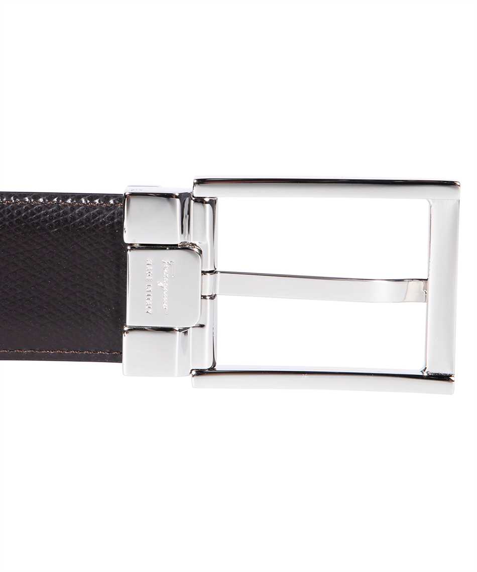 Reversible Rectangle Buckle Belt