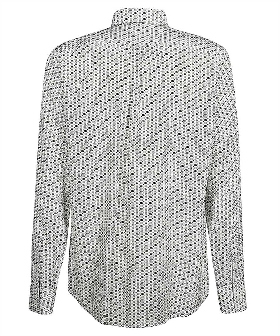 All over logo print silk shirt - Dolce & Gabbana - Men