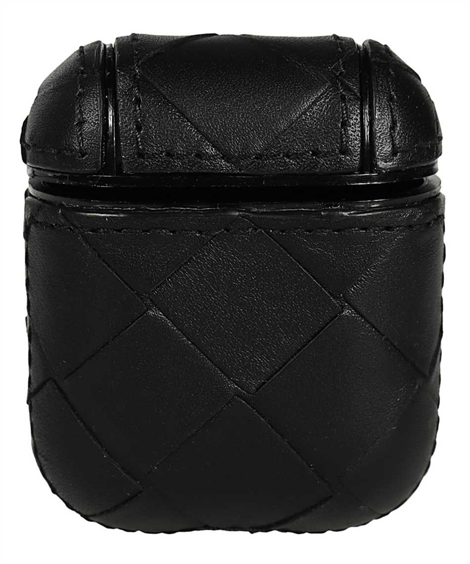 Bottega Veneta 610263 VCPQ0 INTRECCIATO LEATHER AirPods case Black