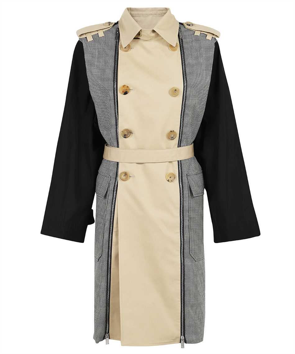 Dsquared2 S75ah0088 S54016 Mix Pattern Trench Coat Multicolor
